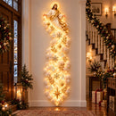 Luminária de Parede Natalina Nuvem Iluminada – Decoração de Natal 2,10 m