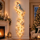 Luminária de Parede Natalina Nuvem Iluminada – Decoração de Natal 2,10 m